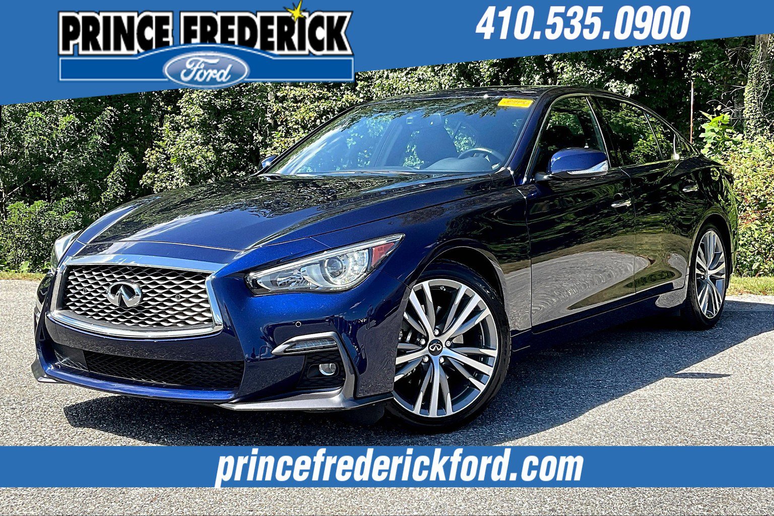 Used 2021 INFINITI Q50 Sensory w/ Cargo Package image 3