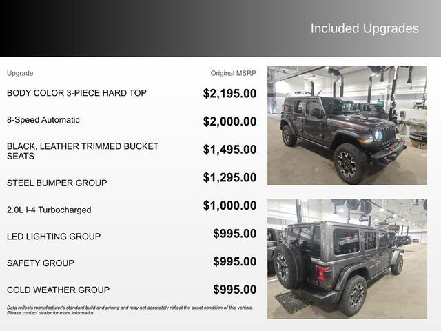 Used 2019 Jeep Wrangler Unlimited Rubicon w/ Steel Bumper Group image 4