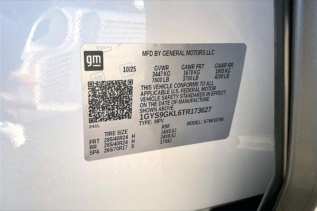 New 2026 Cadillac Escalade Platinum Sport image 13