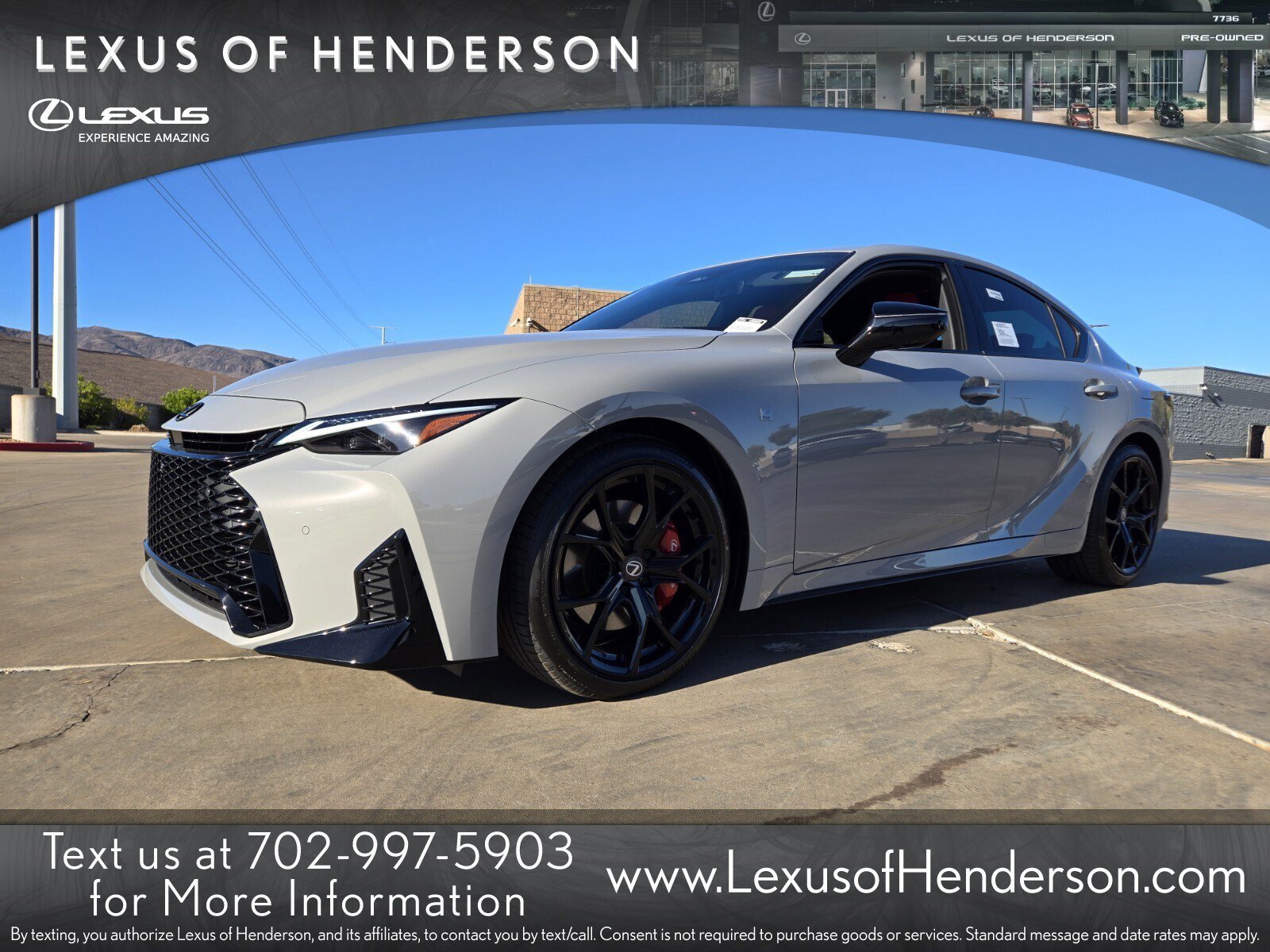 New 2026 Lexus IS 350 F Sport