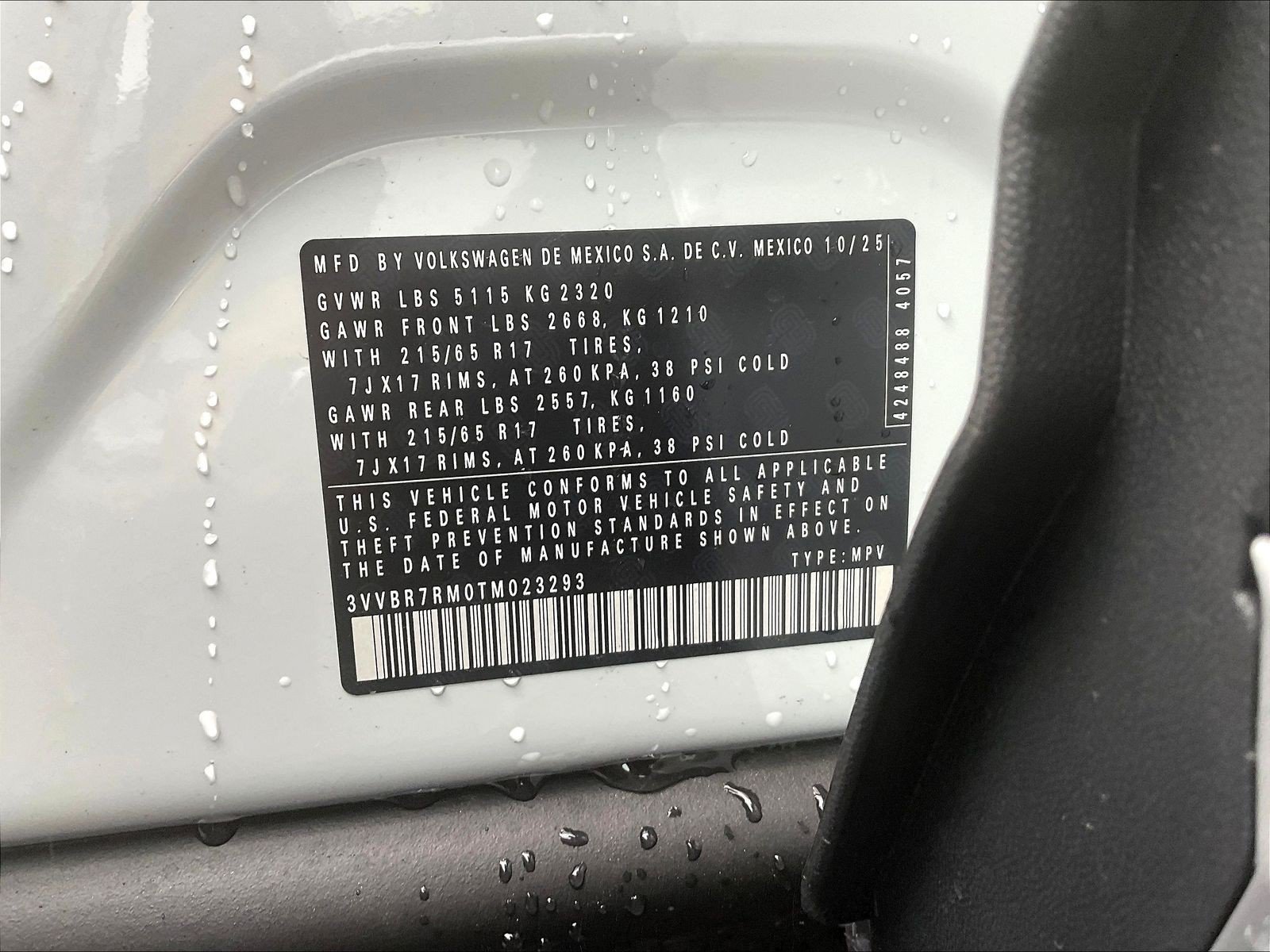 New 2026 Volkswagen Tiguan S AWD/4WD image 12
