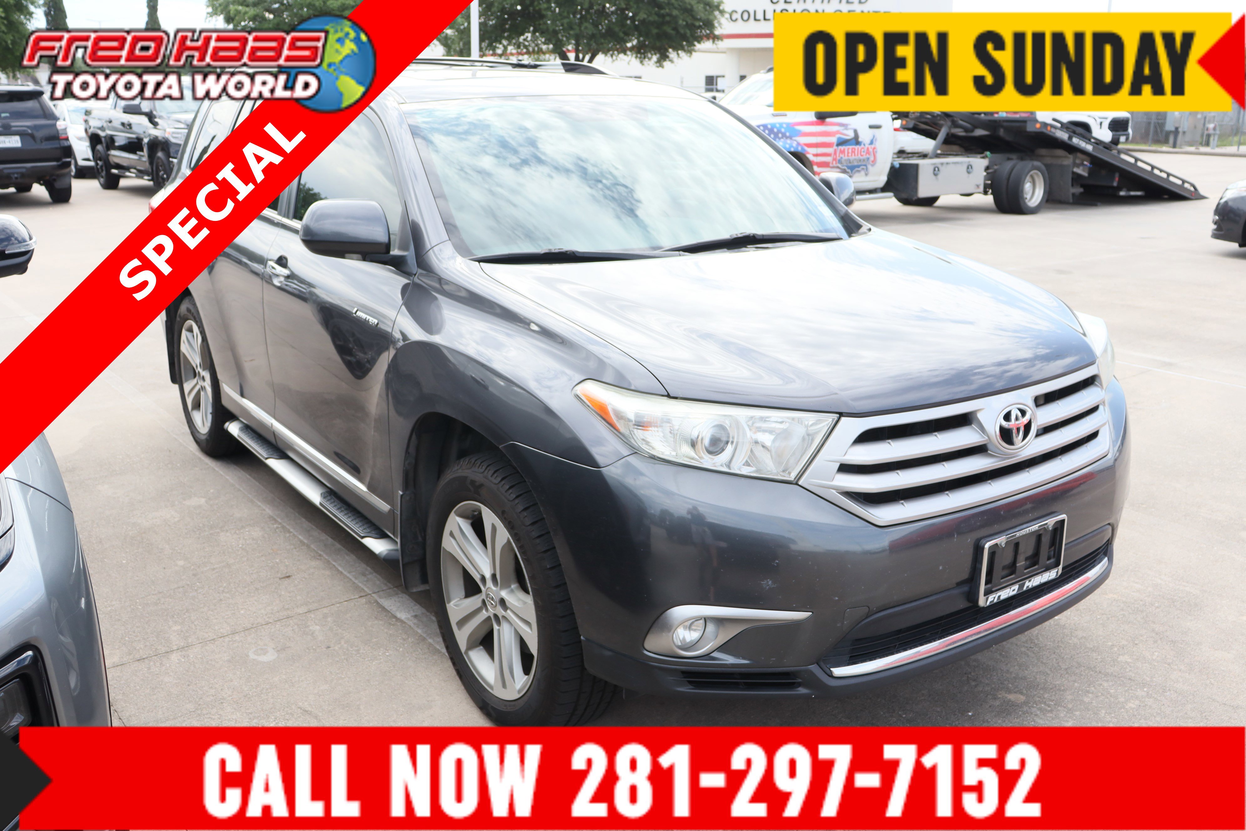 Used 2012 Toyota Highlander Limited w/ Tow Pkg image 1