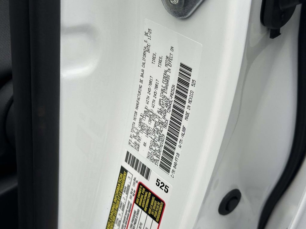 New 2026 Toyota Tacoma SR5 image 25