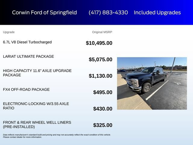 Used 2024 Ford F250 Lariat w/ Lariat Ultimate Package AWD/4WD image 6