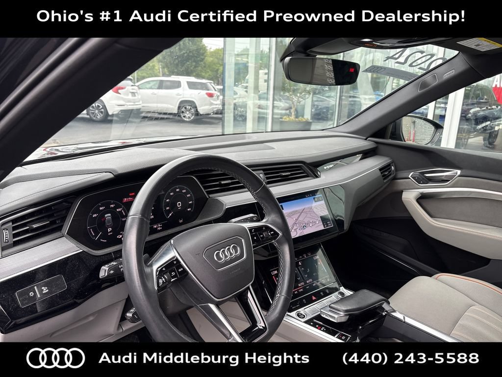 Used 2024 Audi Q8 e-tron Prestige w/ Prestige Package AWD/4WD image 13
