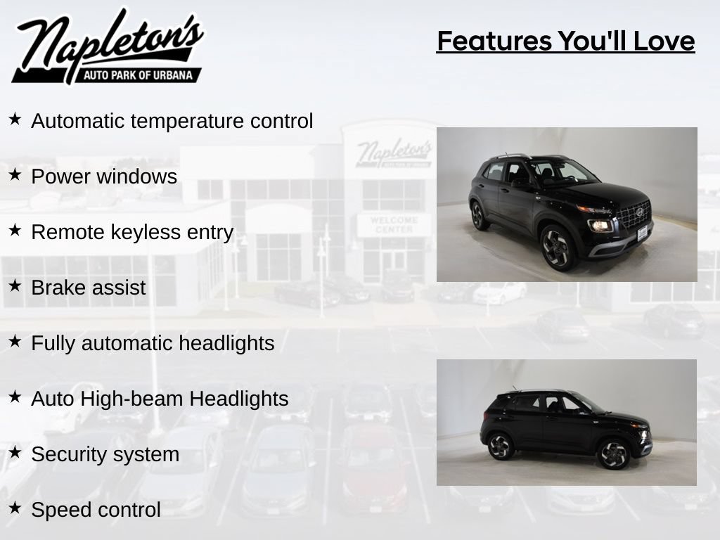 Certified 2025 Hyundai Venue SEL FWD image 8