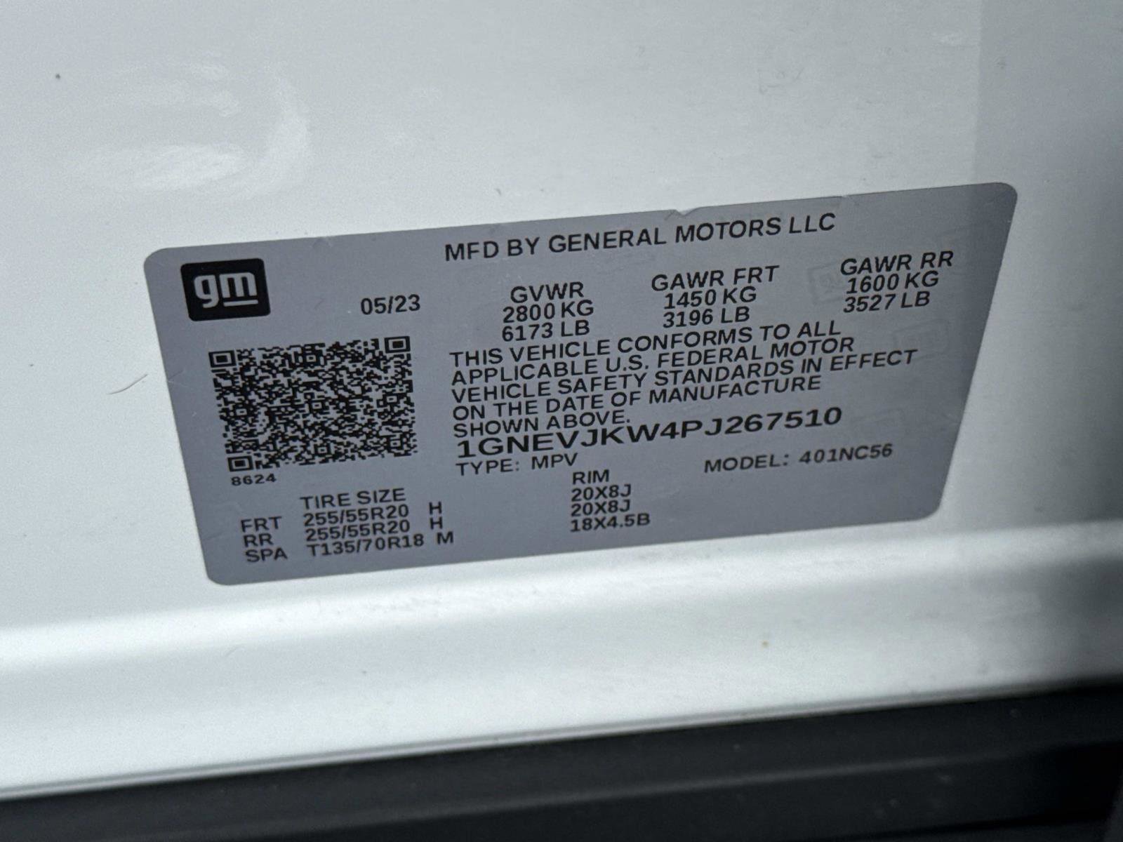 Used 2023 Chevrolet Traverse RS w/ LPO, Floor Liner Package image 30
