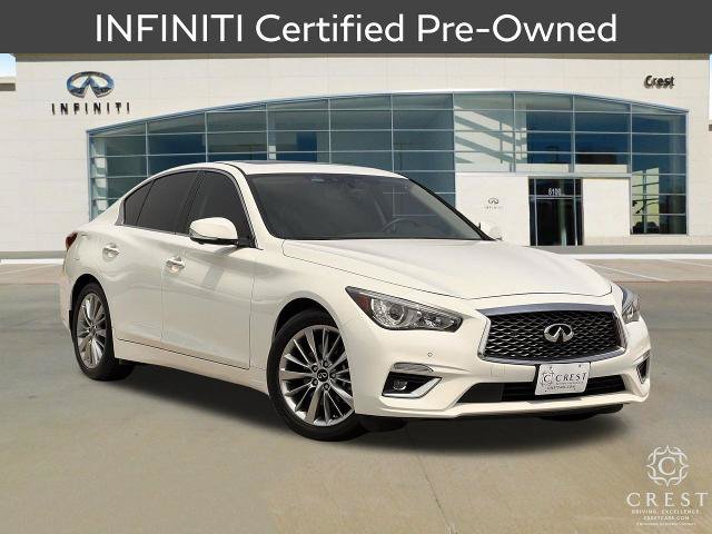 Certified 2023 INFINITI Q50 Luxe w/ Cargo Package AWD/4WD image 1