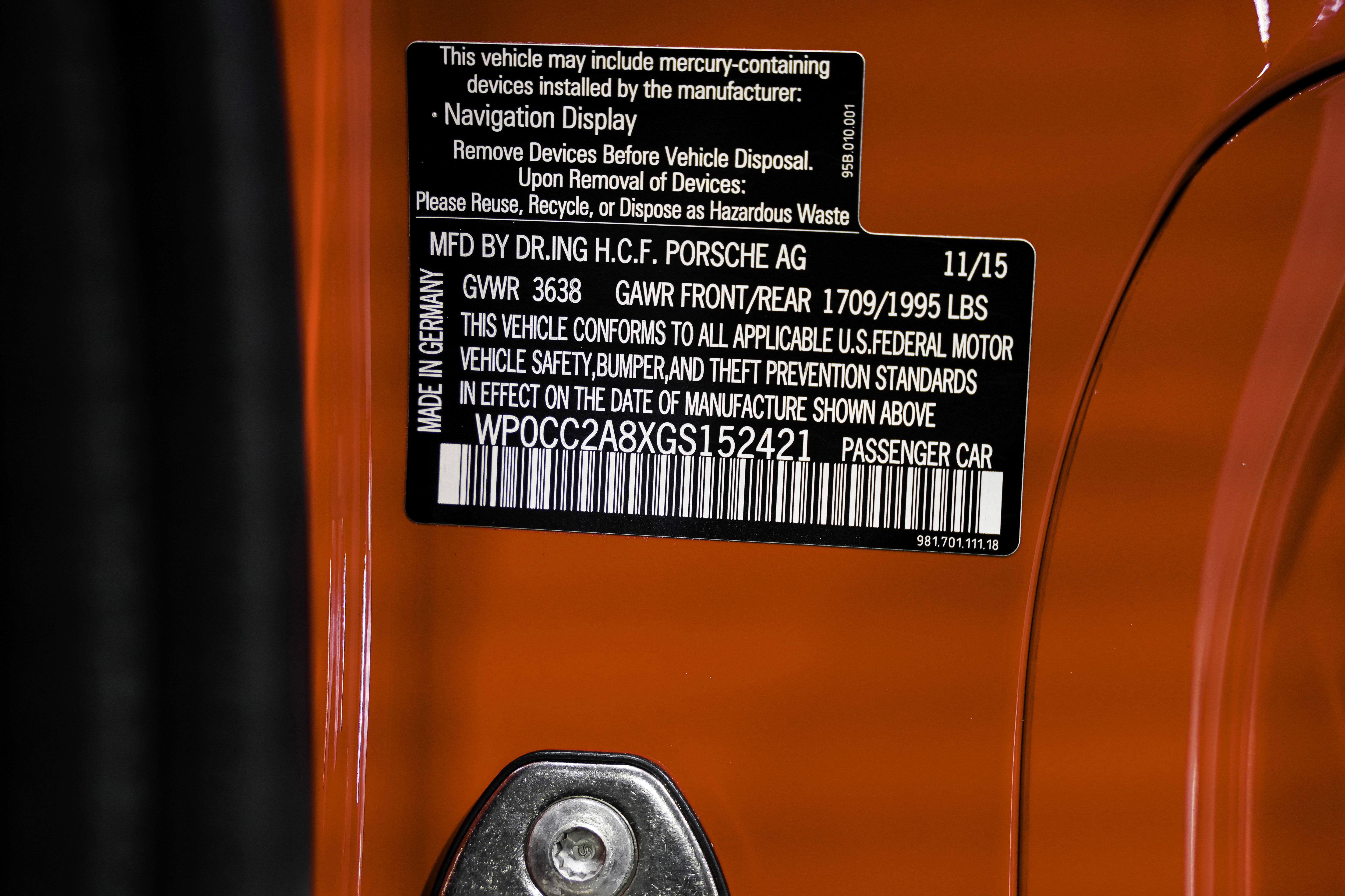 Used 2016 Porsche Boxster Spyder image 42