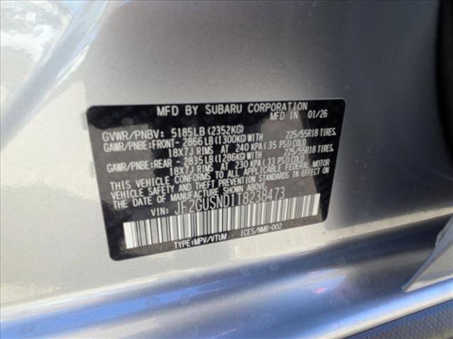 New 2026 Subaru Crosstrek 2.5i Limited AWD/4WD image 23