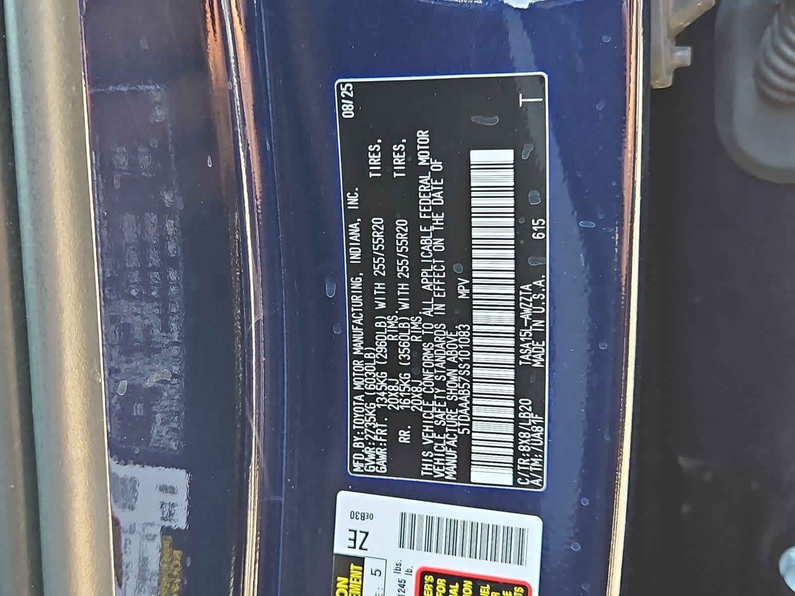 Used 2025 Toyota Grand Highlander AWD image 37