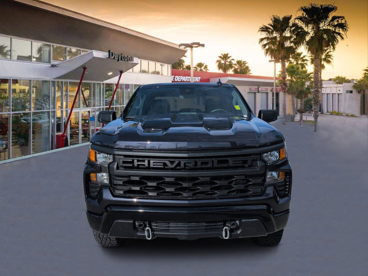 Used 2024 Chevrolet Silverado 1500 Custom Trail Boss w/ LPO, Dark Essentials Package AWD/4WD image 8