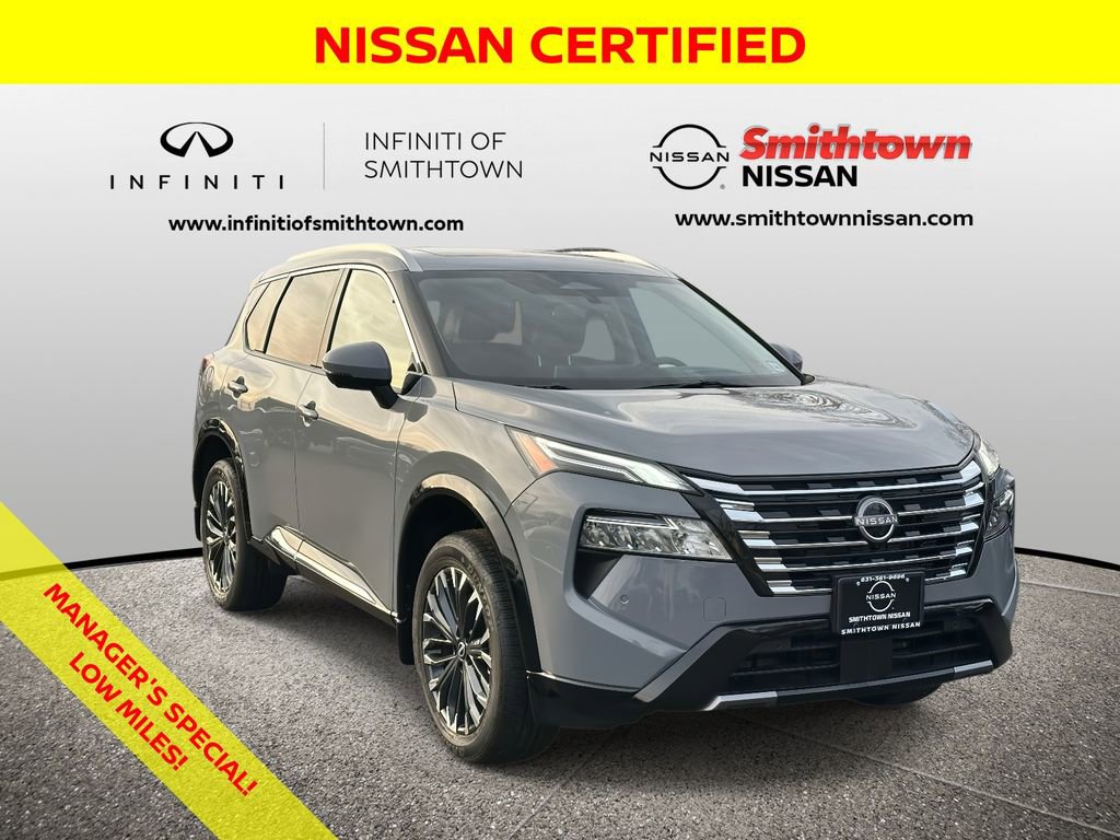 Certified 2025 Nissan Rogue Platinum w/ Tech Package image 1