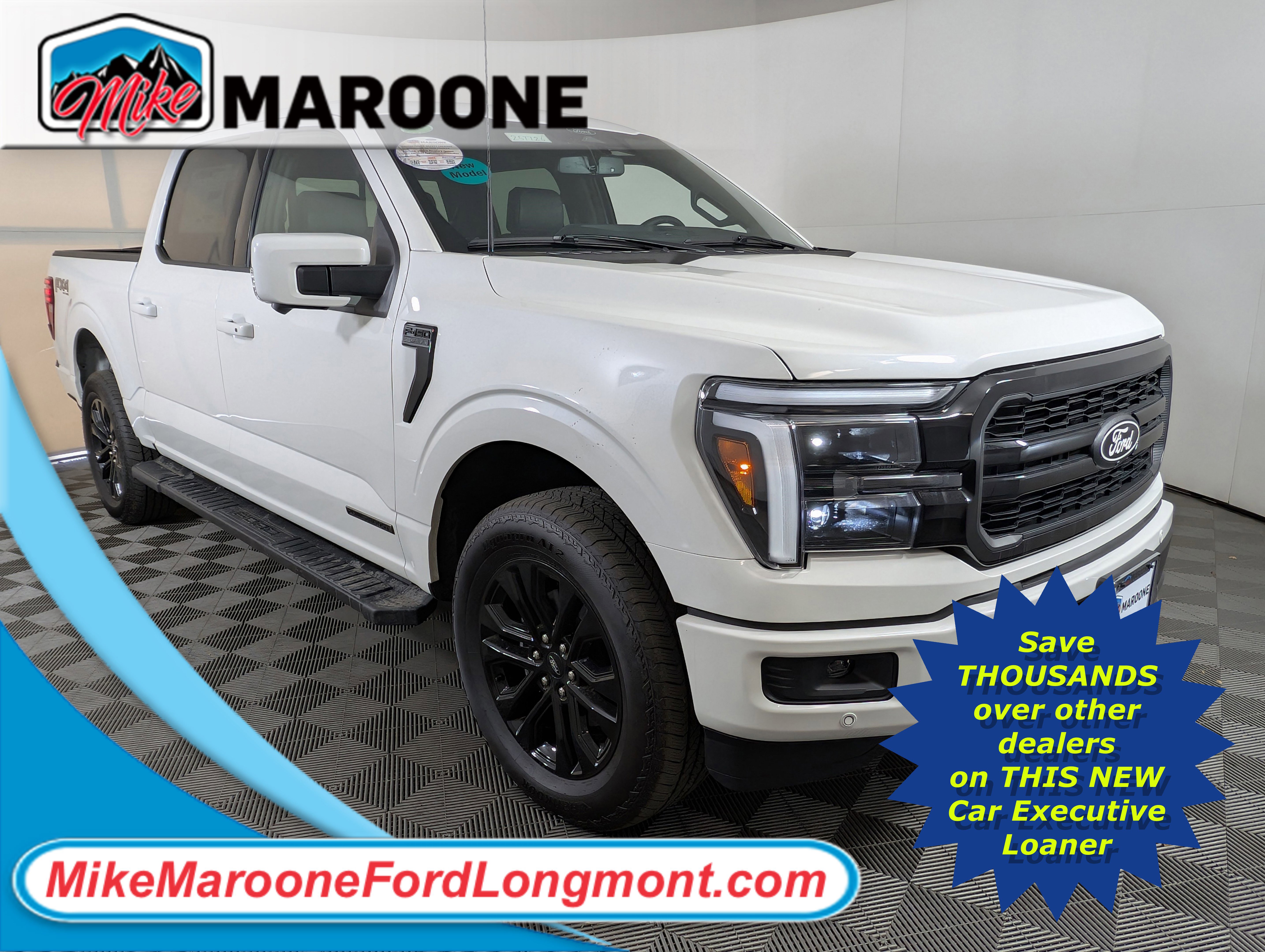 New 2025 Ford F150 Lariat w/ Equipment Group 502A High
