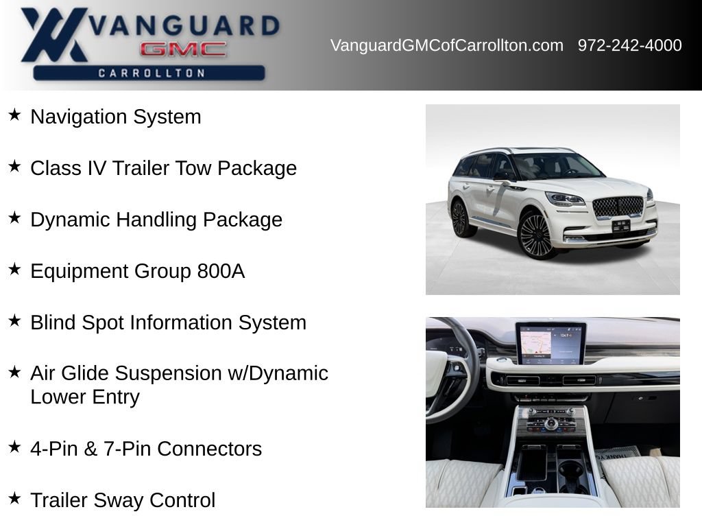 Used 2024 Lincoln Aviator Black Label w/ Dynamic Handling Package AWD/4WD image 6