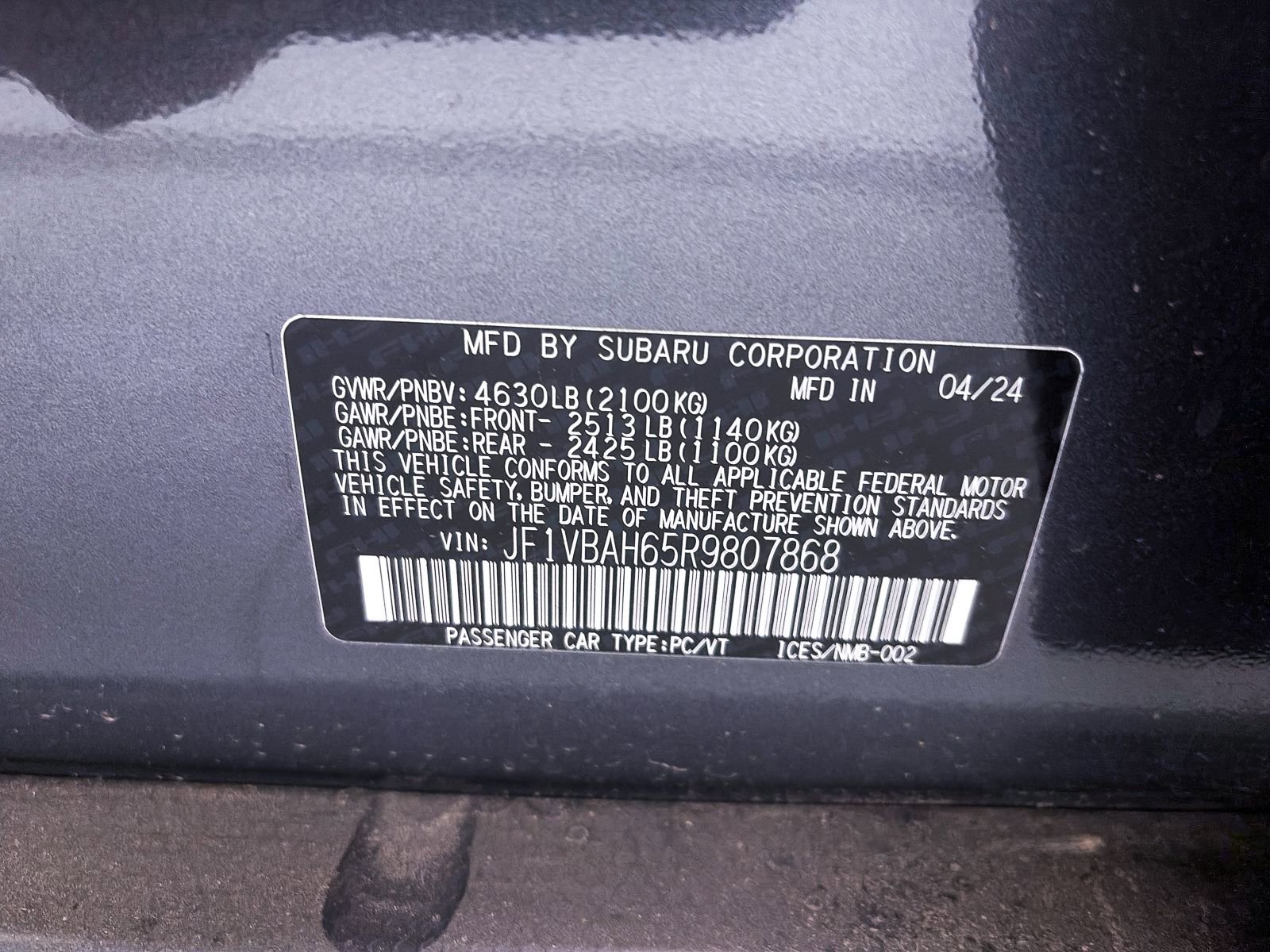Used 2024 Subaru WRX Premium AWD/4WD image 34