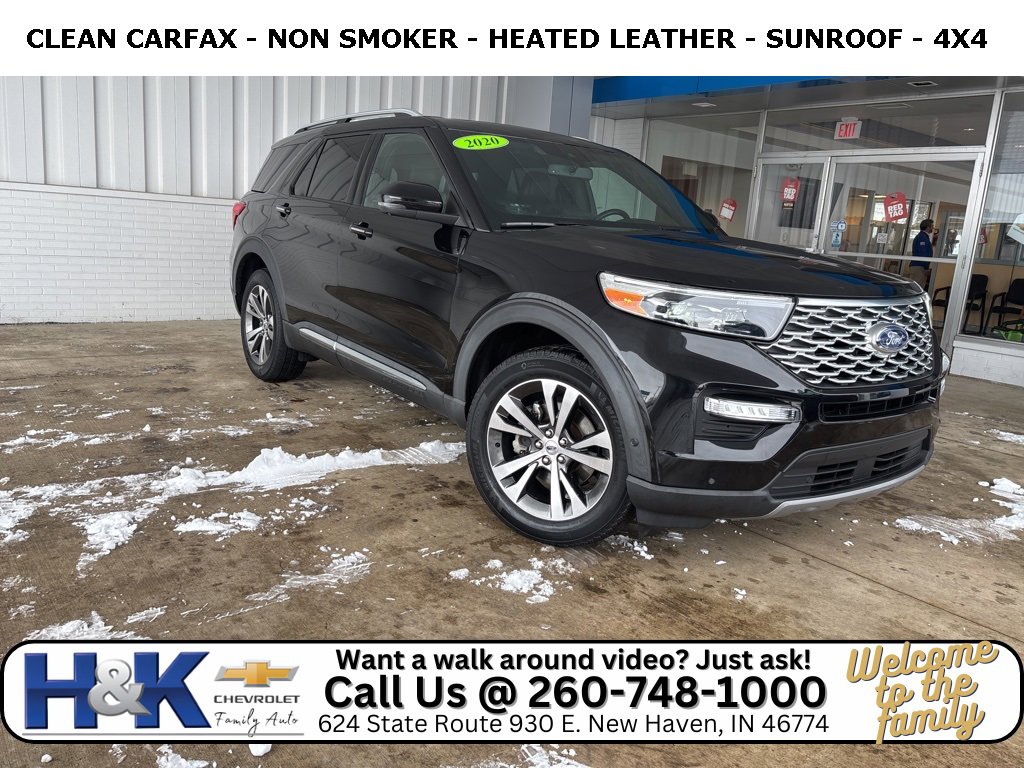 Used 2020 Ford Explorer Platinum w/ Premium Technology Package