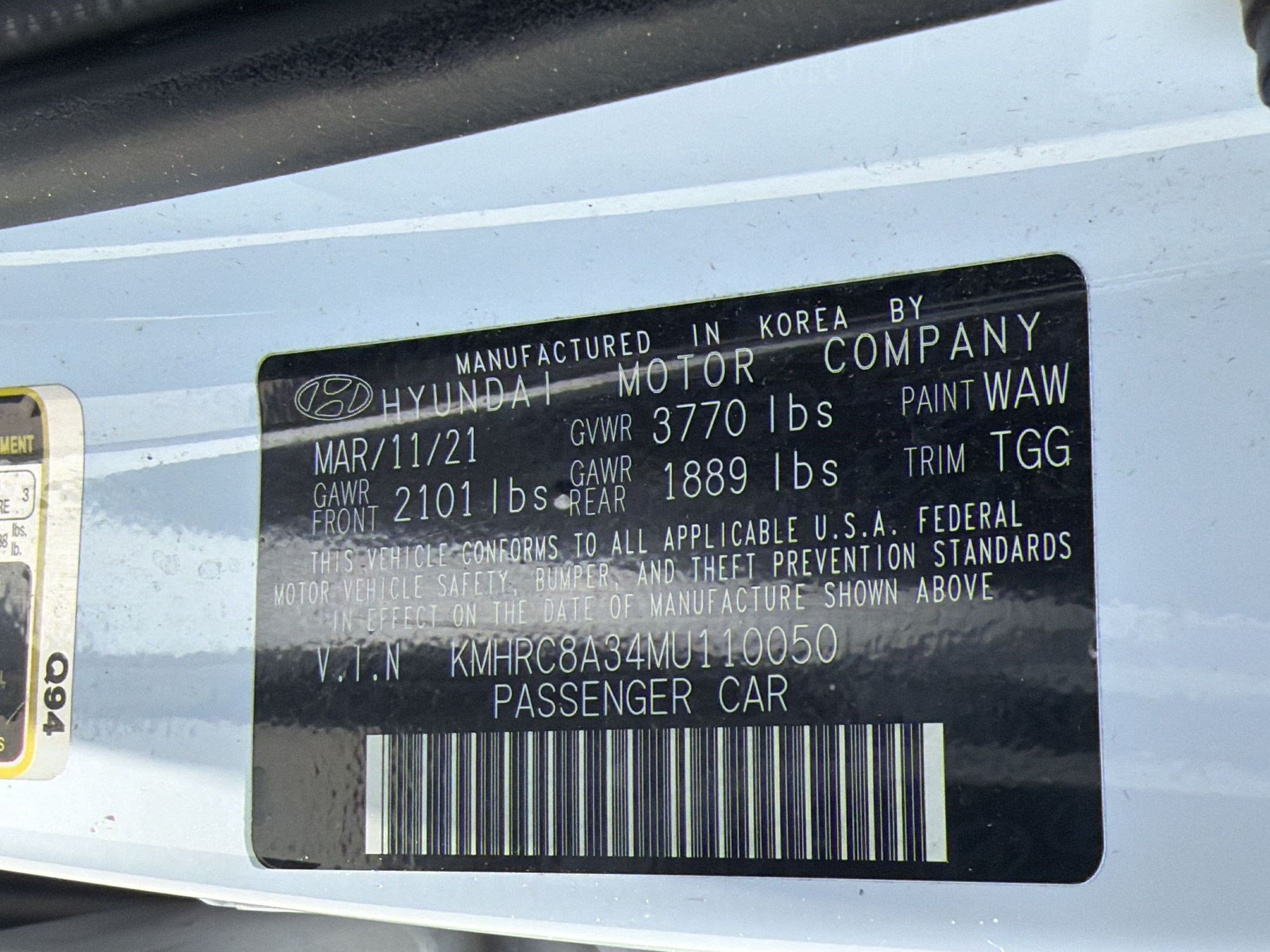 Used 2021 Hyundai Venue SEL w/ Premium Package FWD image 23