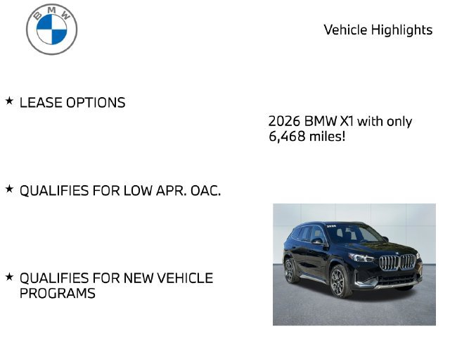 Used 2026 BMW X1 xDrive28i w/ Technology Package AWD/4WD image 9