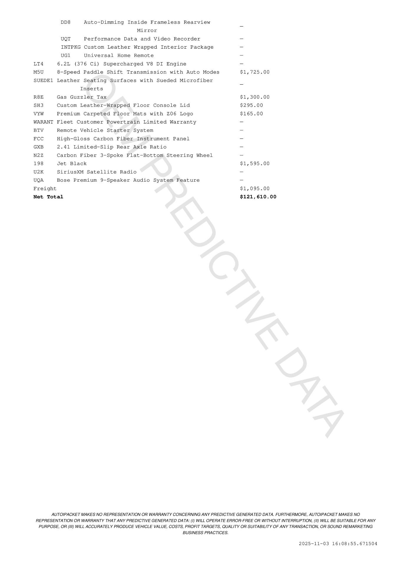 Used 2018 Chevrolet Corvette Z06 image 12