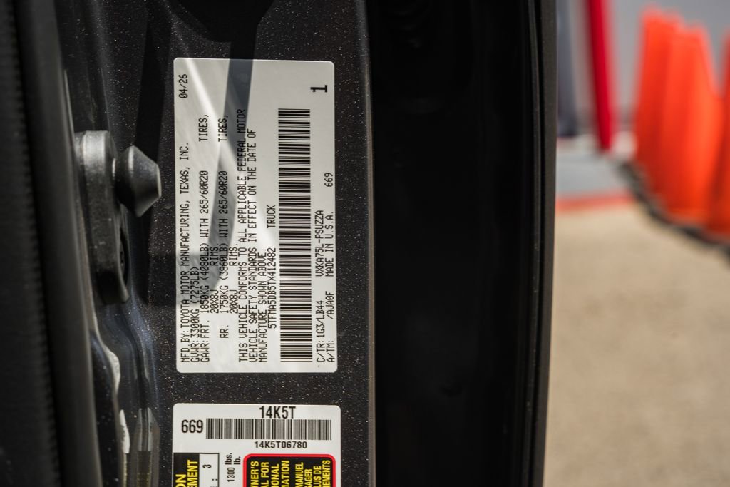 New 2026 Toyota Tundra 1794 Edition AWD/4WD image 49