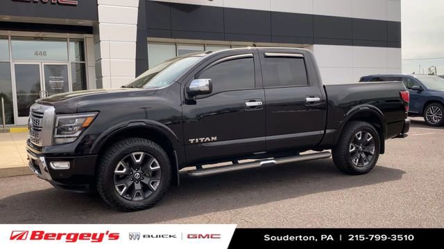 Used 2021 Nissan Titan Platinum Reserve w/ Moonroof Package AWD/4WD image 4