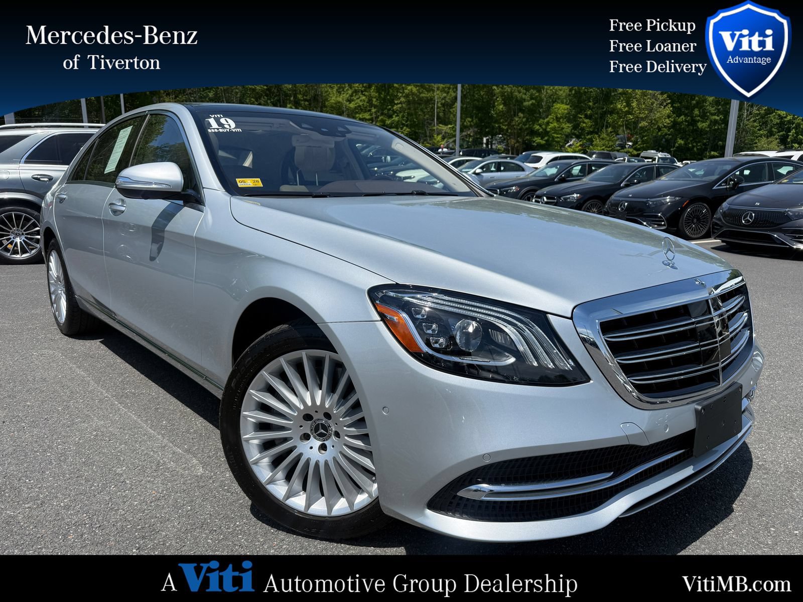 Used 2019 Mercedes-Benz S 560 Sedan image 1