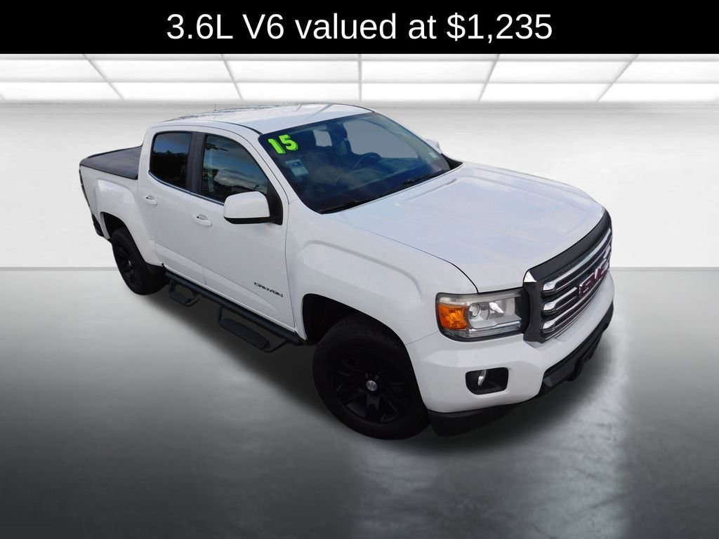 Used 2015 GMC Canyon SLE w/ SLE Convenience Package image 2