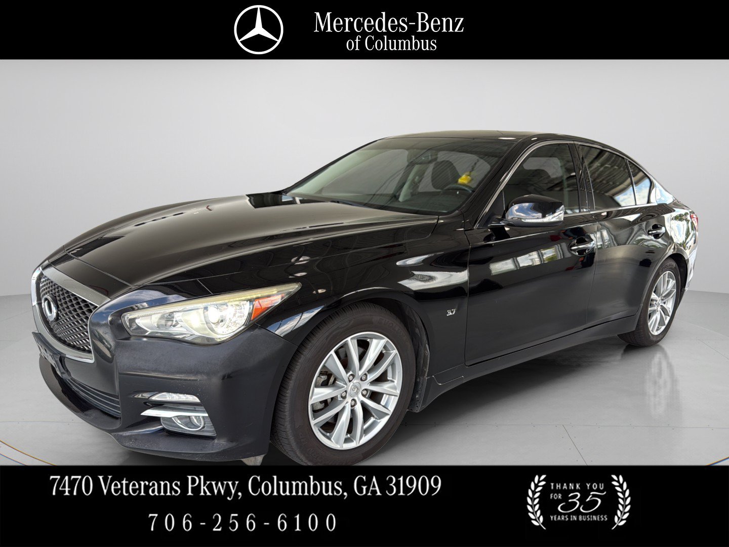 Used 2015 INFINITI Q50 Premium w/ Navigation Package RWD image 1