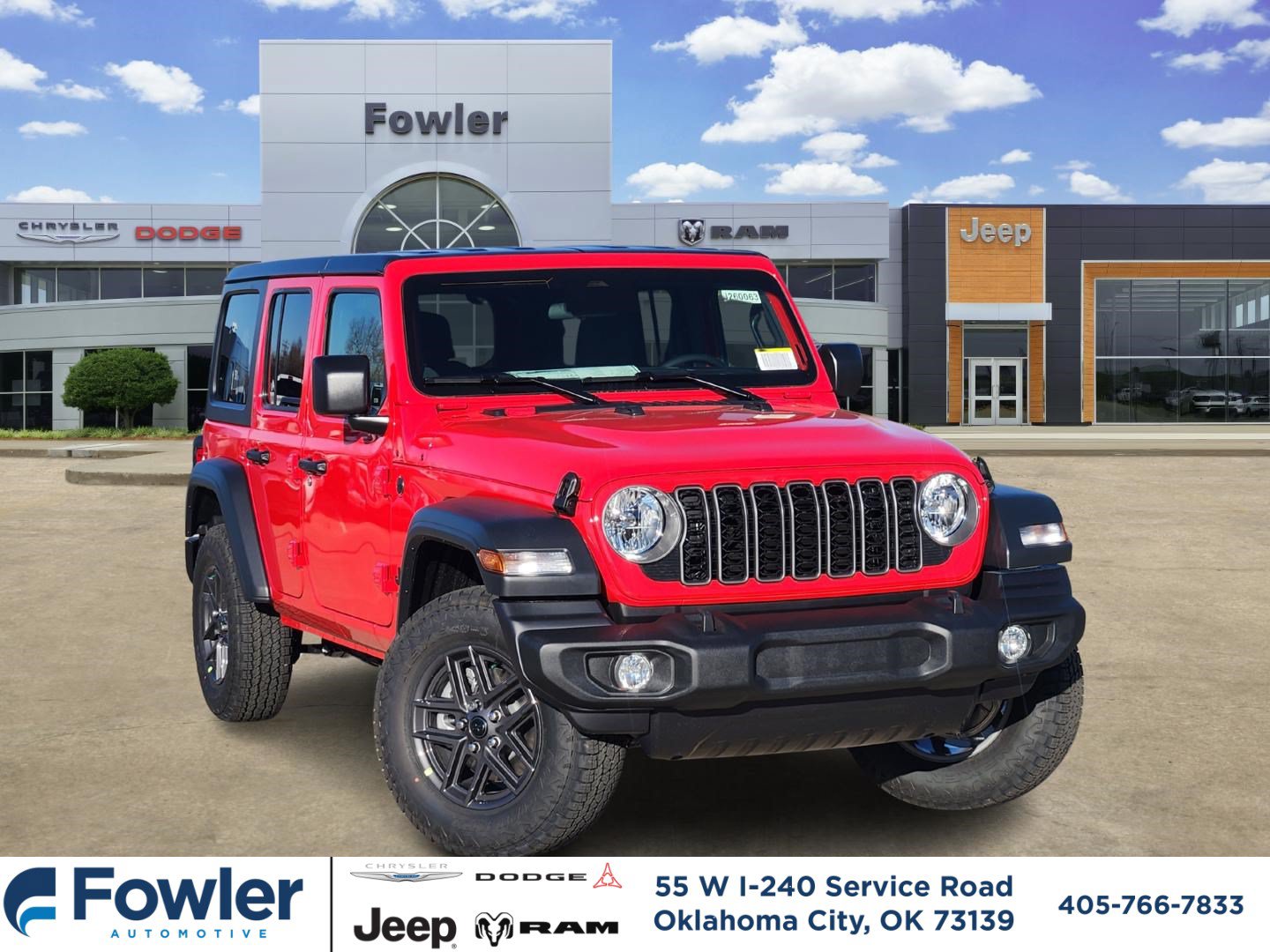 New 2026 Jeep Wrangler Unlimited Sport