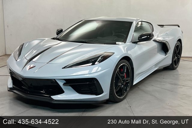 Used 2023 Chevrolet Corvette Stingray Preferred Cpe w/ Z51 Performance Package RWD image 1