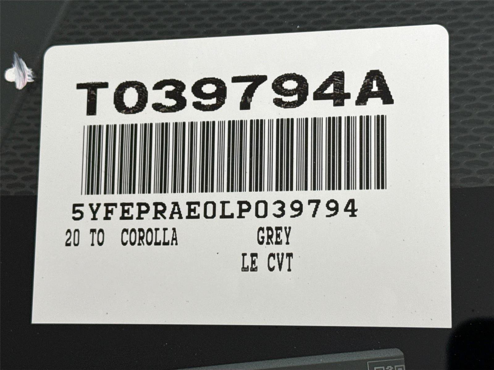 Certified 2020 Toyota Corolla LE FWD image 40