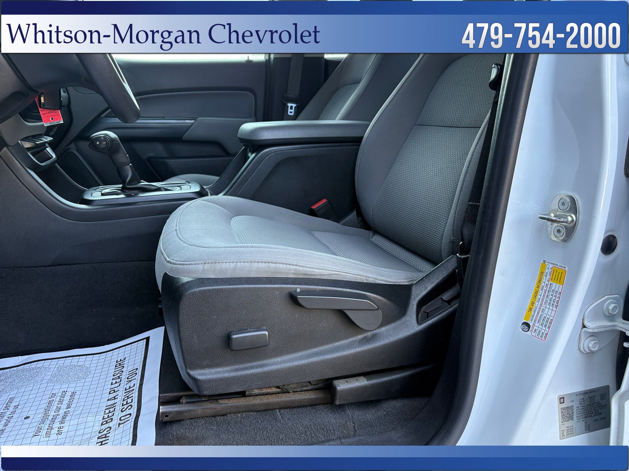 Used 2020 Chevrolet Colorado W/T w/ WT Convenience Package RWD image 13