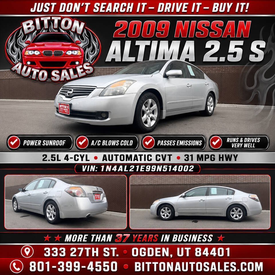 Used 2009 Nissan Altima 2.5 S w/ Convenience Plus Pkg