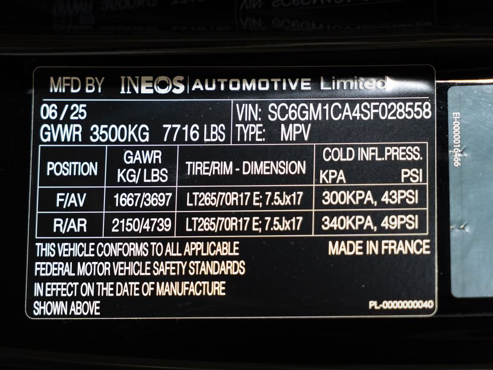 New 2025 INEOS Grenadier Station Wagon AWD/4WD image 23
