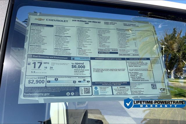 New 2026 Chevrolet Silverado 1500 RST w/ Protection Package image 15