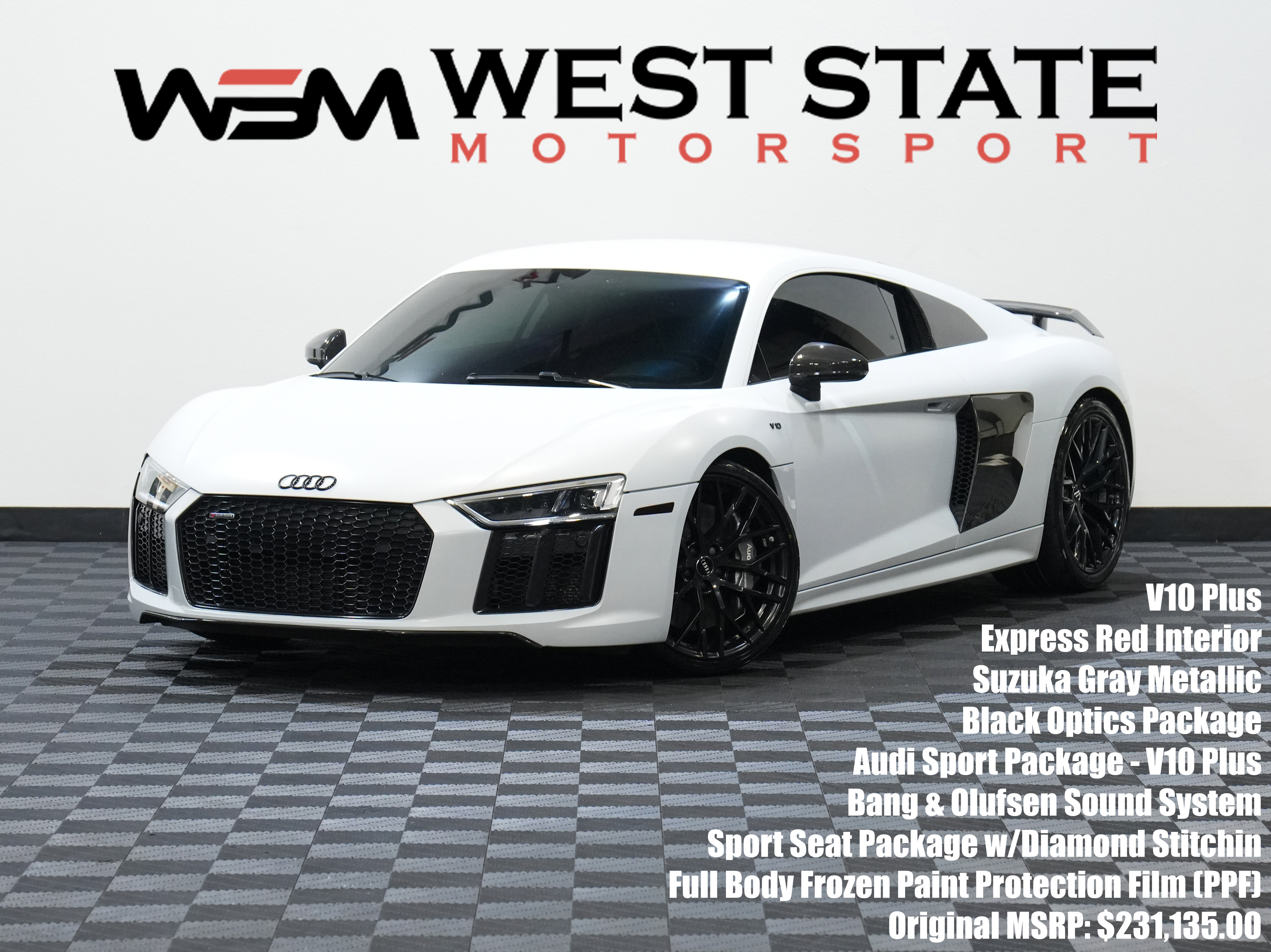 Used 2018 Audi R8 V10 plus image 1