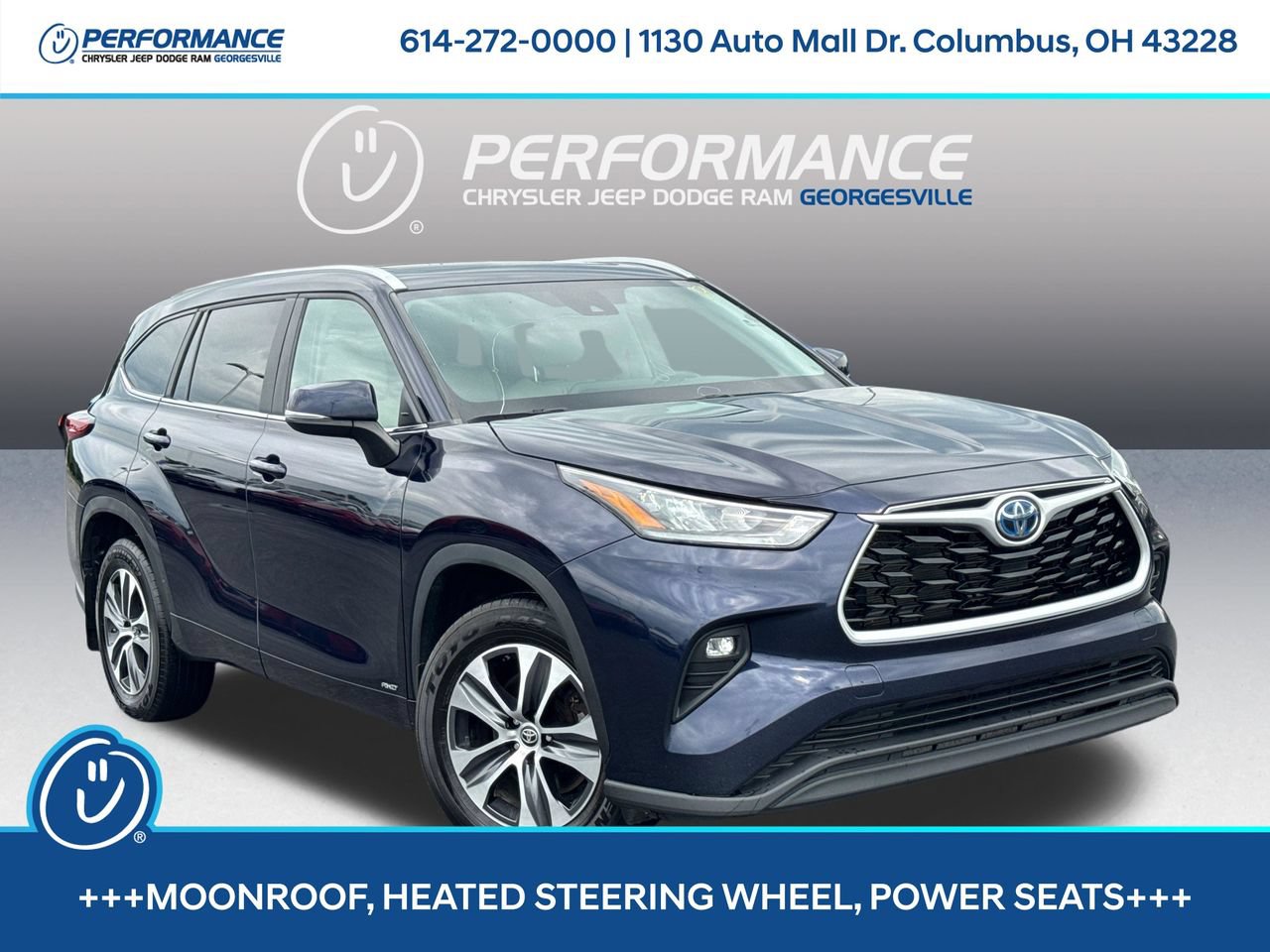 Used 2023 Toyota Highlander XLE AWD/4WD image 1