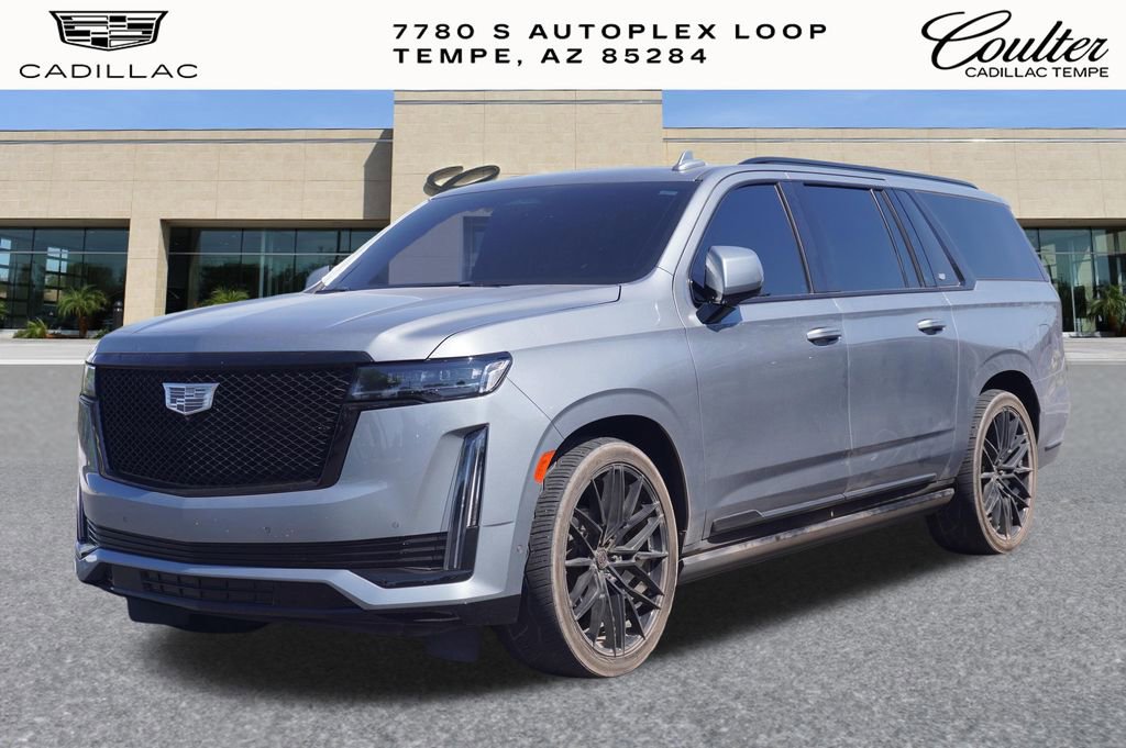 Used 2023 Cadillac Escalade ESV Sport w/ LPO, ONYX Package AWD/4WD image 1