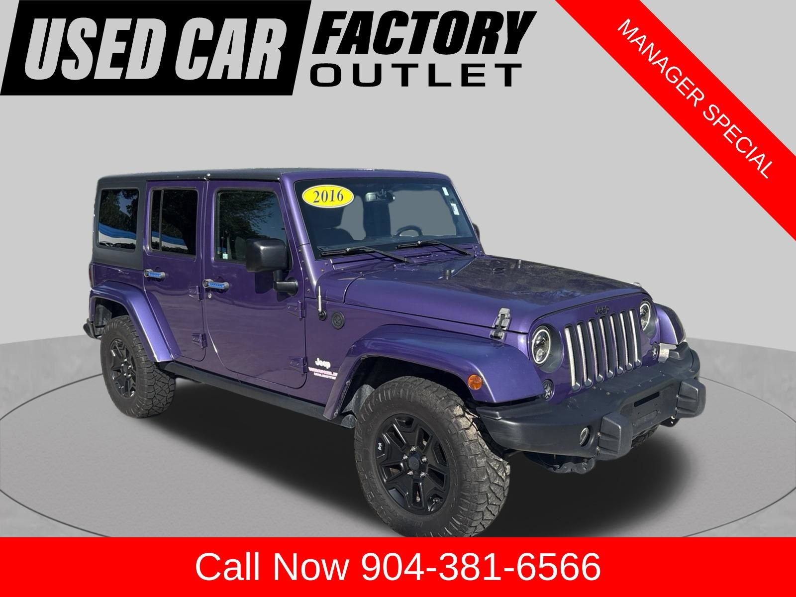 Used 2016 Jeep Wrangler Unlimited Sahara