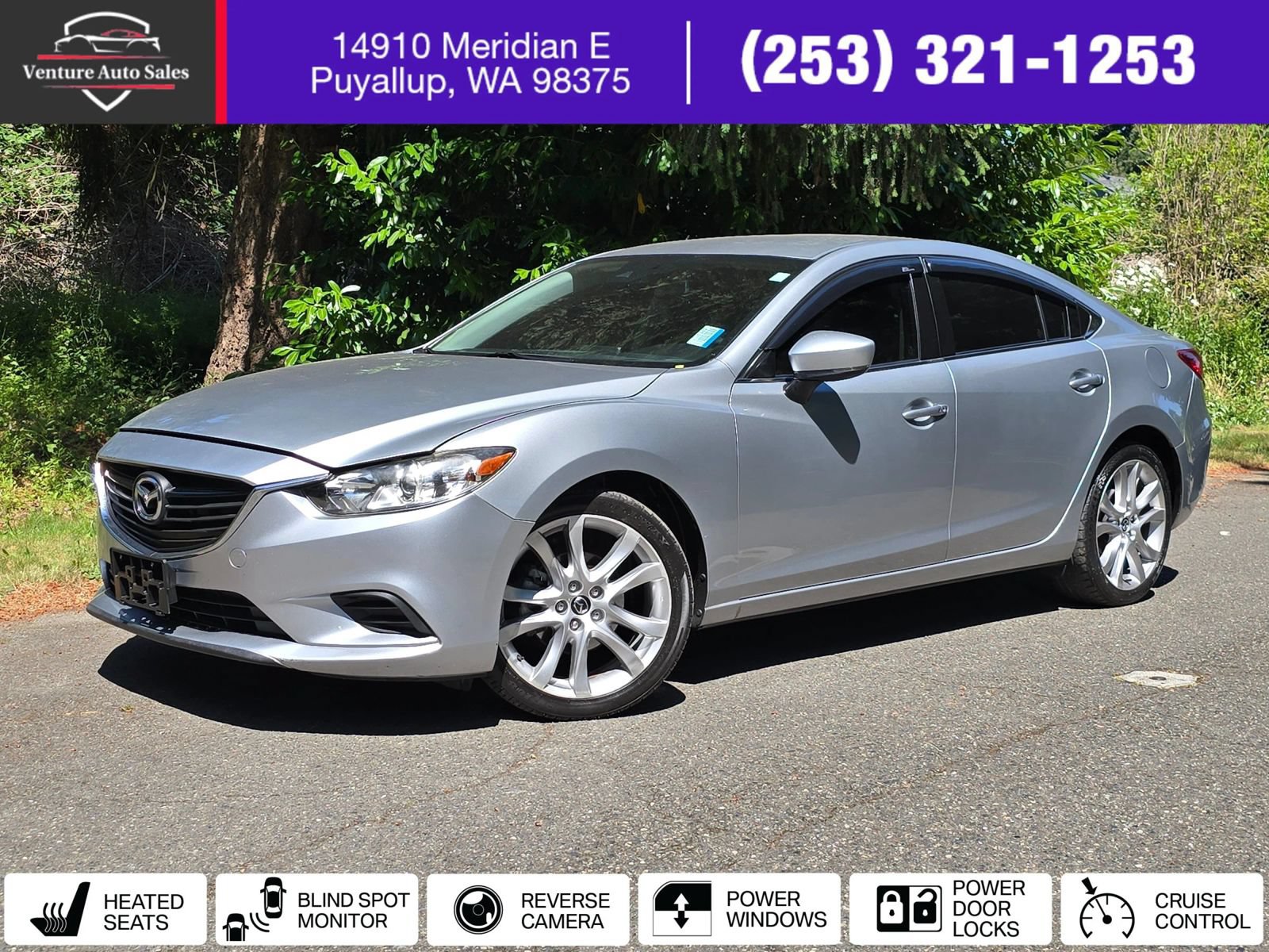 Used 2017 MAZDA MAZDA6 Touring FWD image 1