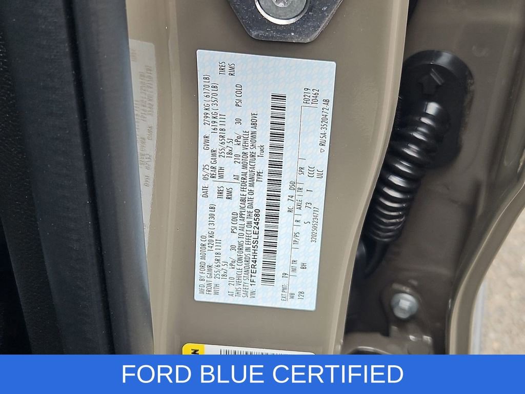 Certified 2025 Ford Ranger XLT w/ FX4 Off-Road Package image 35