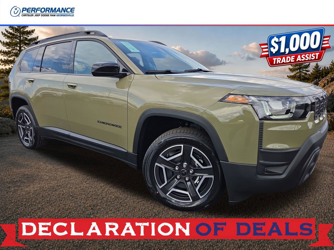 New 2026 Jeep Cherokee Laredo AWD/4WD image 1