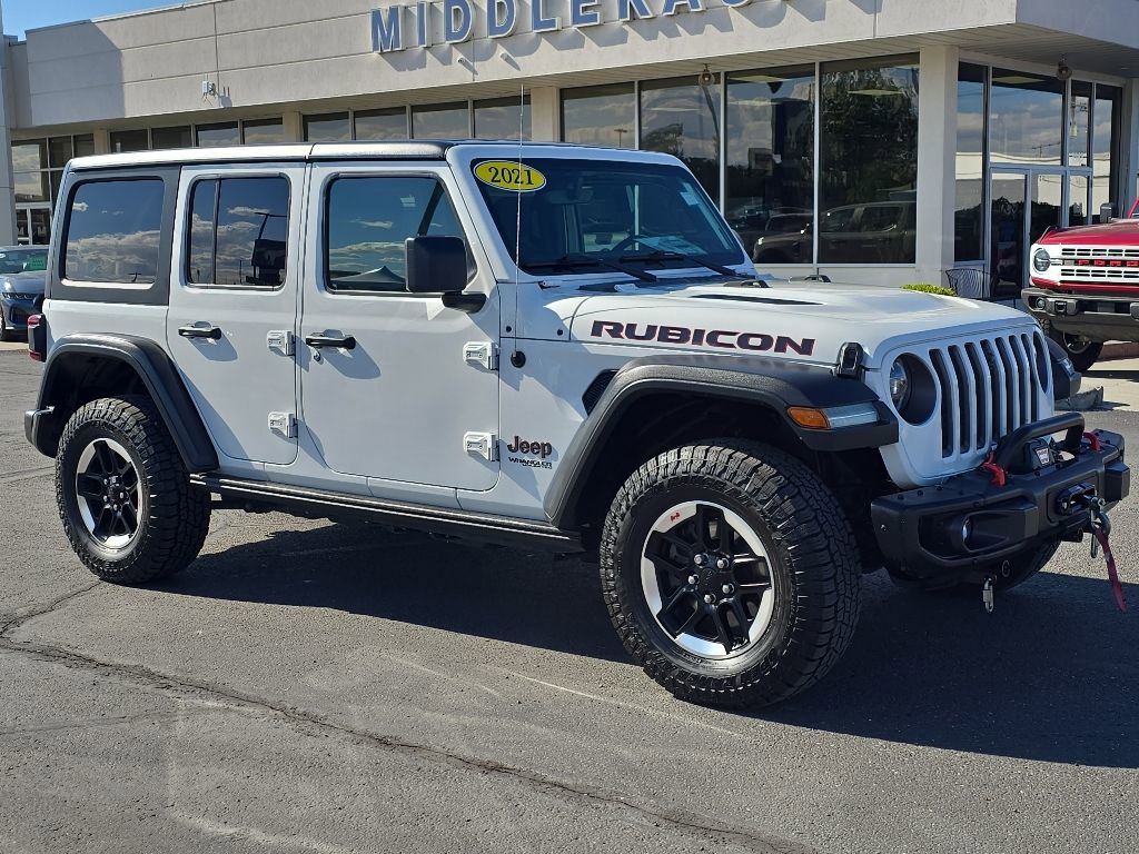 Used 2021 Jeep Wrangler Unlimited Rubicon AWD/4WD image 1
