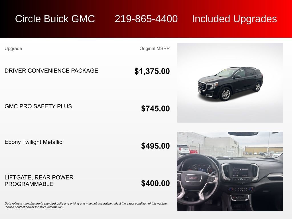 Used 2024 GMC Terrain SLE w/ Driver Convenience Package image 3
