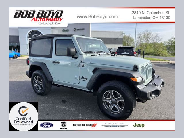 Certified 2023 Jeep Wrangler Sport
