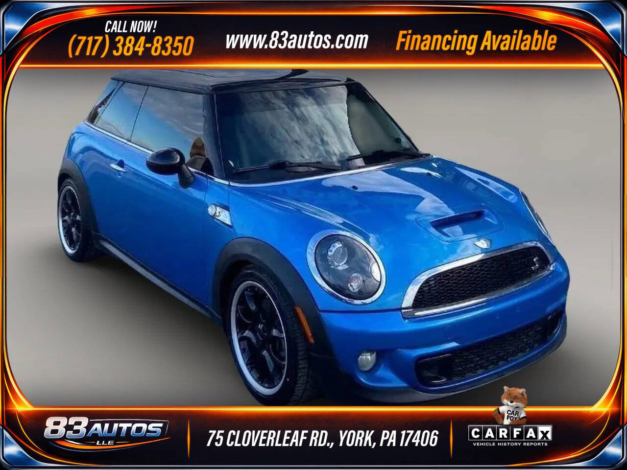 Used 2011 MINI Cooper S