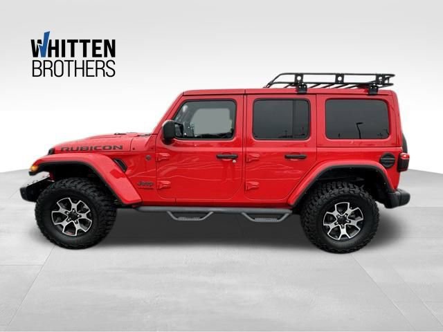 Used 2022 Jeep Wrangler Unlimited Rubicon w/ Steel Bumper Group image 1