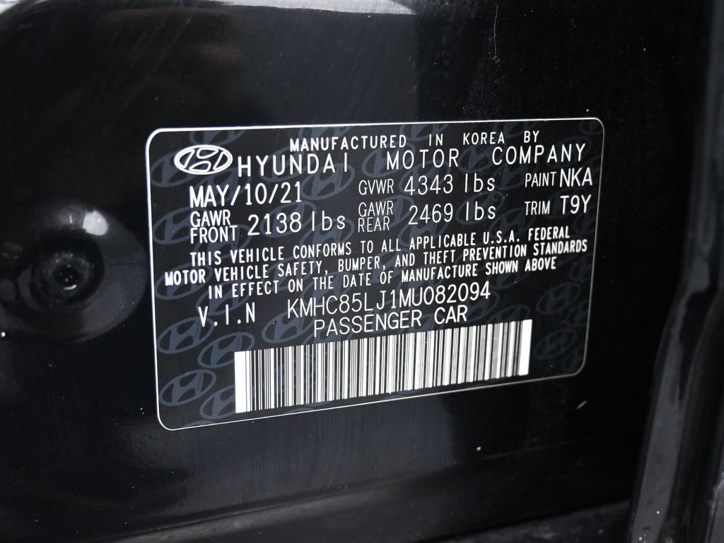 Used 2021 Hyundai Ioniq Limited FWD image 39