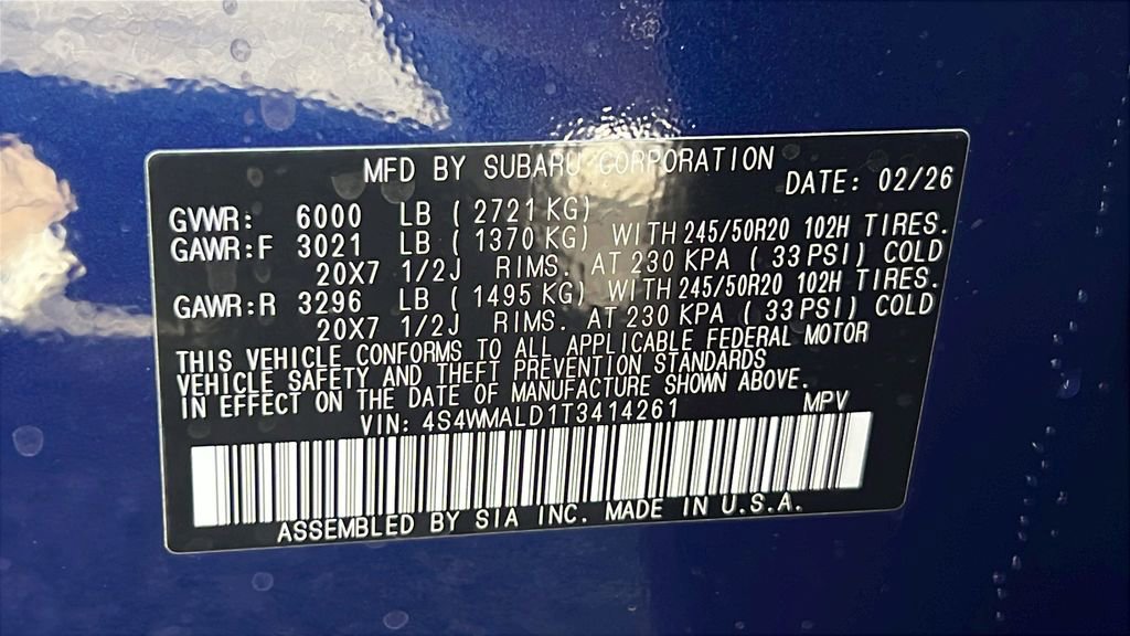 New 2026 Subaru Ascent Bronze Edition image 31